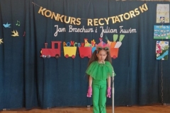 SZKOLNY KONKURS RECYTATORSKI I PLASTYCZNY